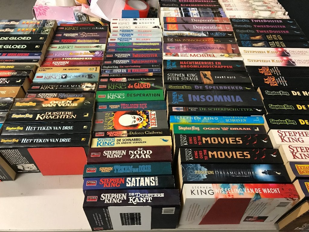 T.K. 13 Boeken en nog 21 Pockets van Stephen King zie lijst, Ophalen of Verzenden, Gelezen, Stephen King, Wereld overig