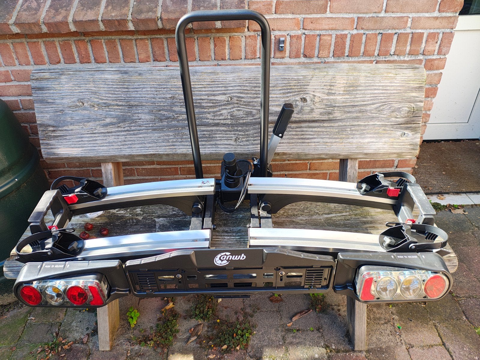 ANWB Flex Plus II Trekhaakdrager voor 2 fietsen, inclusief h