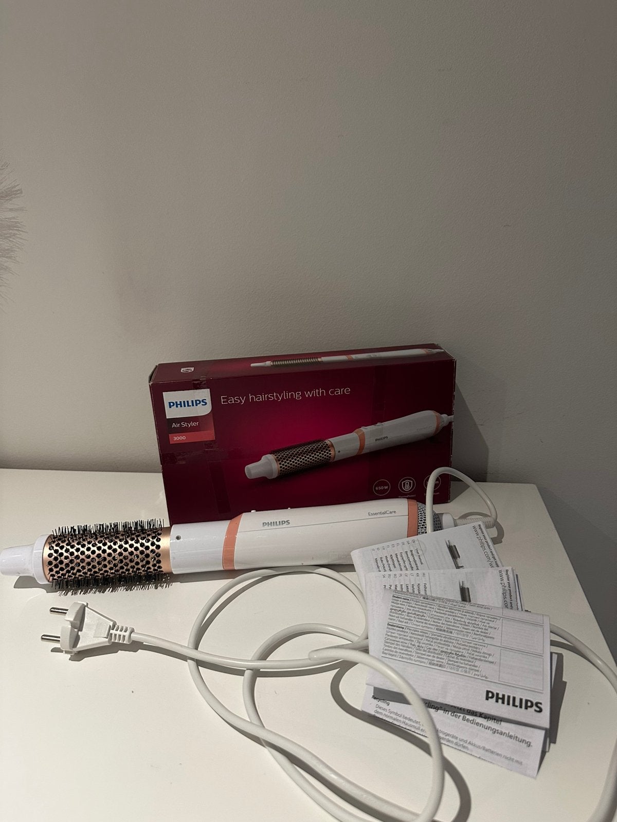 Air styler Philips, Ophalen of Verzenden, Zo goed als nieuw, Krultang of Stijltang