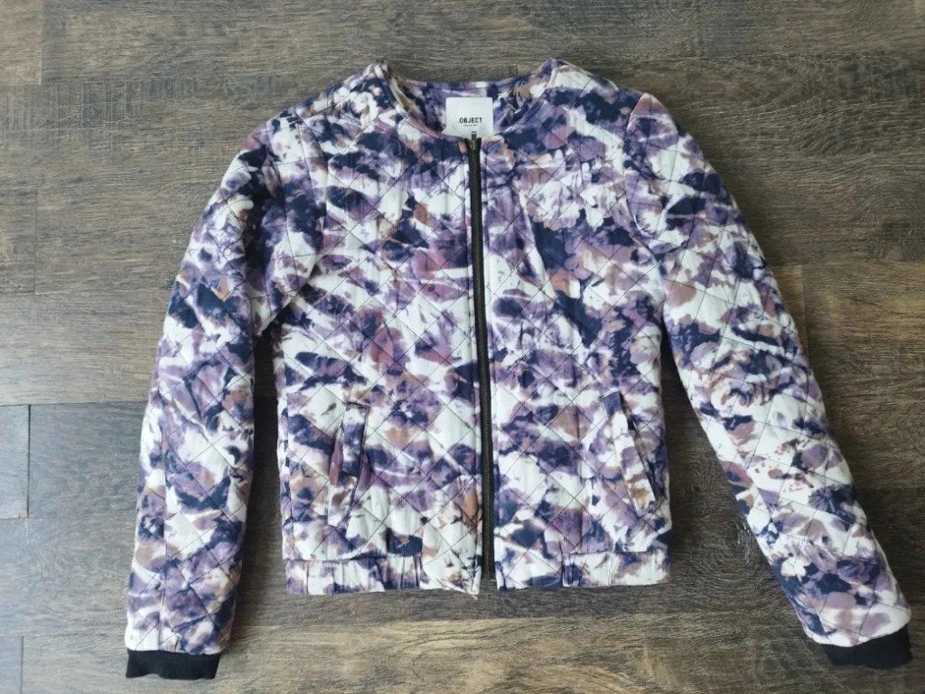 Object gewatteerd jasje maat XS | Object quilted jacket, Meerkleurig, Object, Ophalen of Verzenden, Zo goed als nieuw