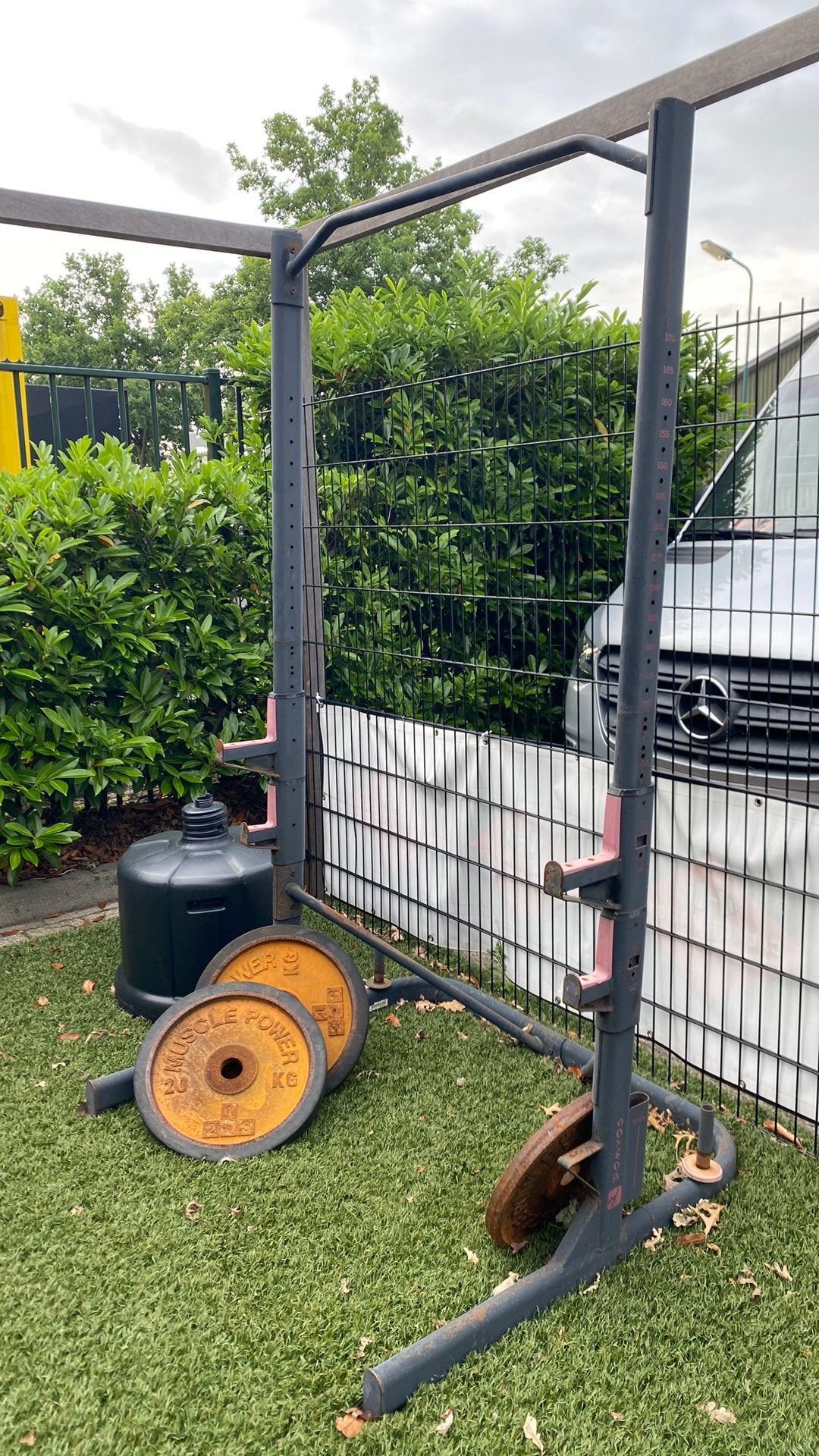 Decathlon squatrack, Ophalen, Gebruikt