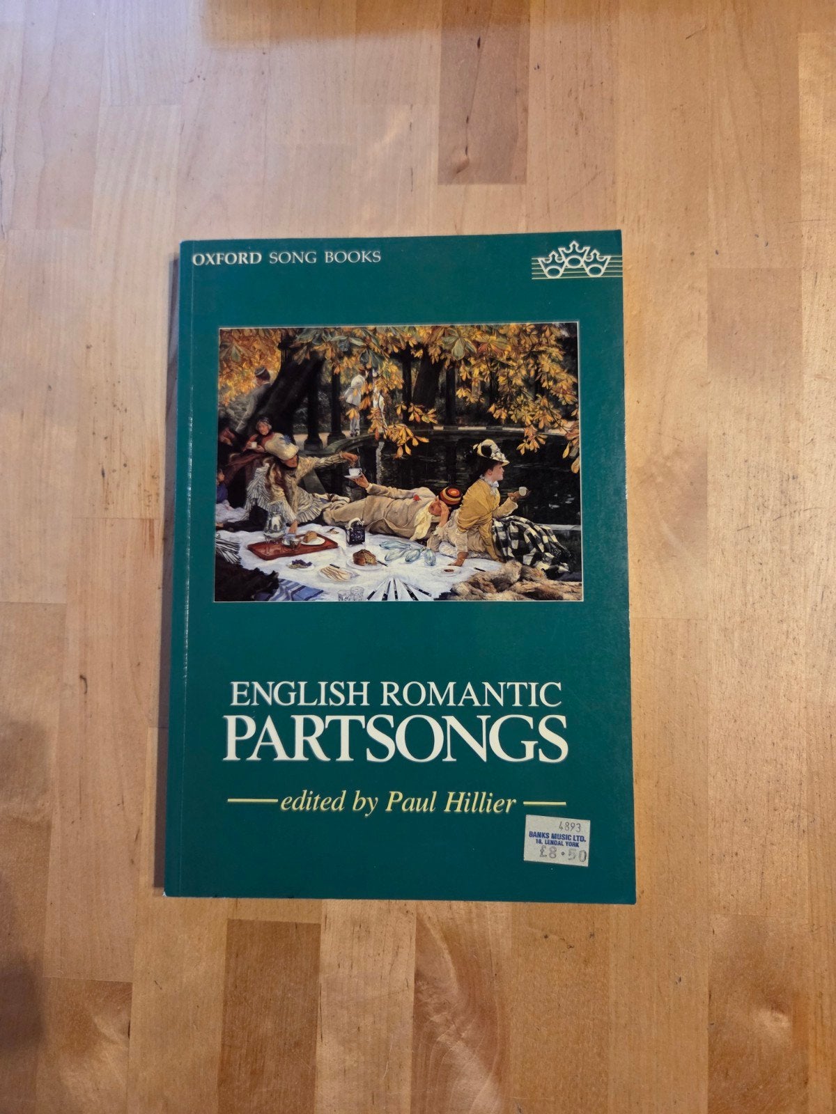 English Romantic Partsongs Paul Hillier (met aantekeningen), Koor, Gebruikt, Verzenden, Klassiek