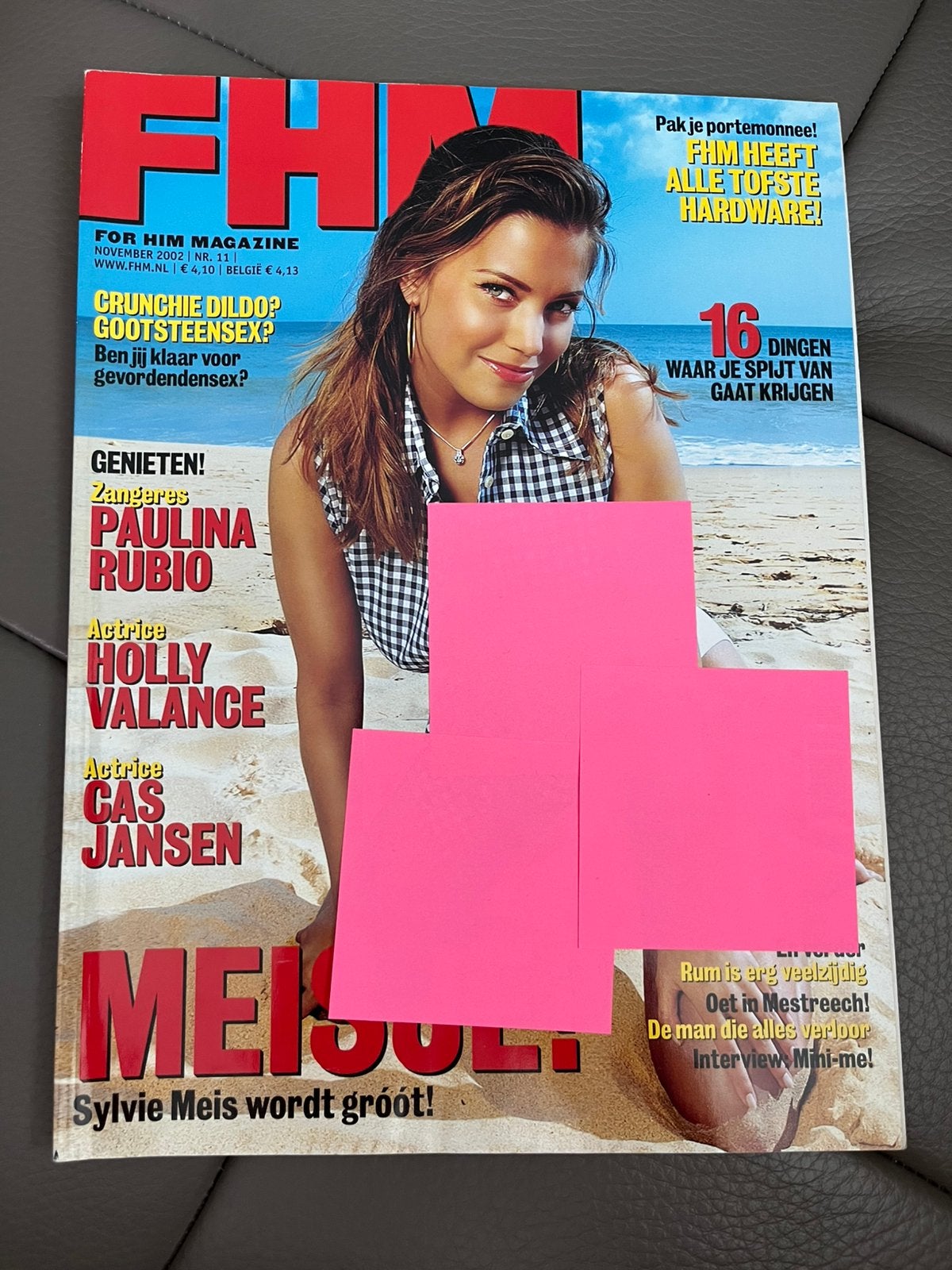 Fhm magazine 2002 Collectors Sylvie Meis !!, Ophalen of Verzenden, 1980 tot heden, Tijdschrift