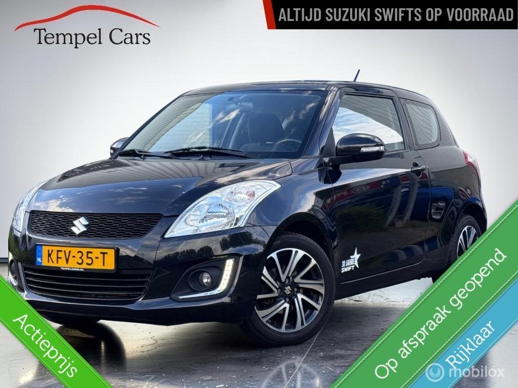 Suzuki Swift 30 Edition|Cruise|Led |Carplay |Airco|LM Velgen, Voorwielaandrijving, Gebruikt, 1242 cc, 400 kg