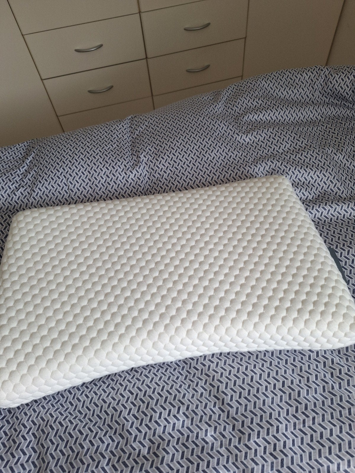 Swiss Sense The Steady One Hoofdkussen 40x60x12cm, Ophalen, Eenpersoons, Wit, Zo goed als nieuw