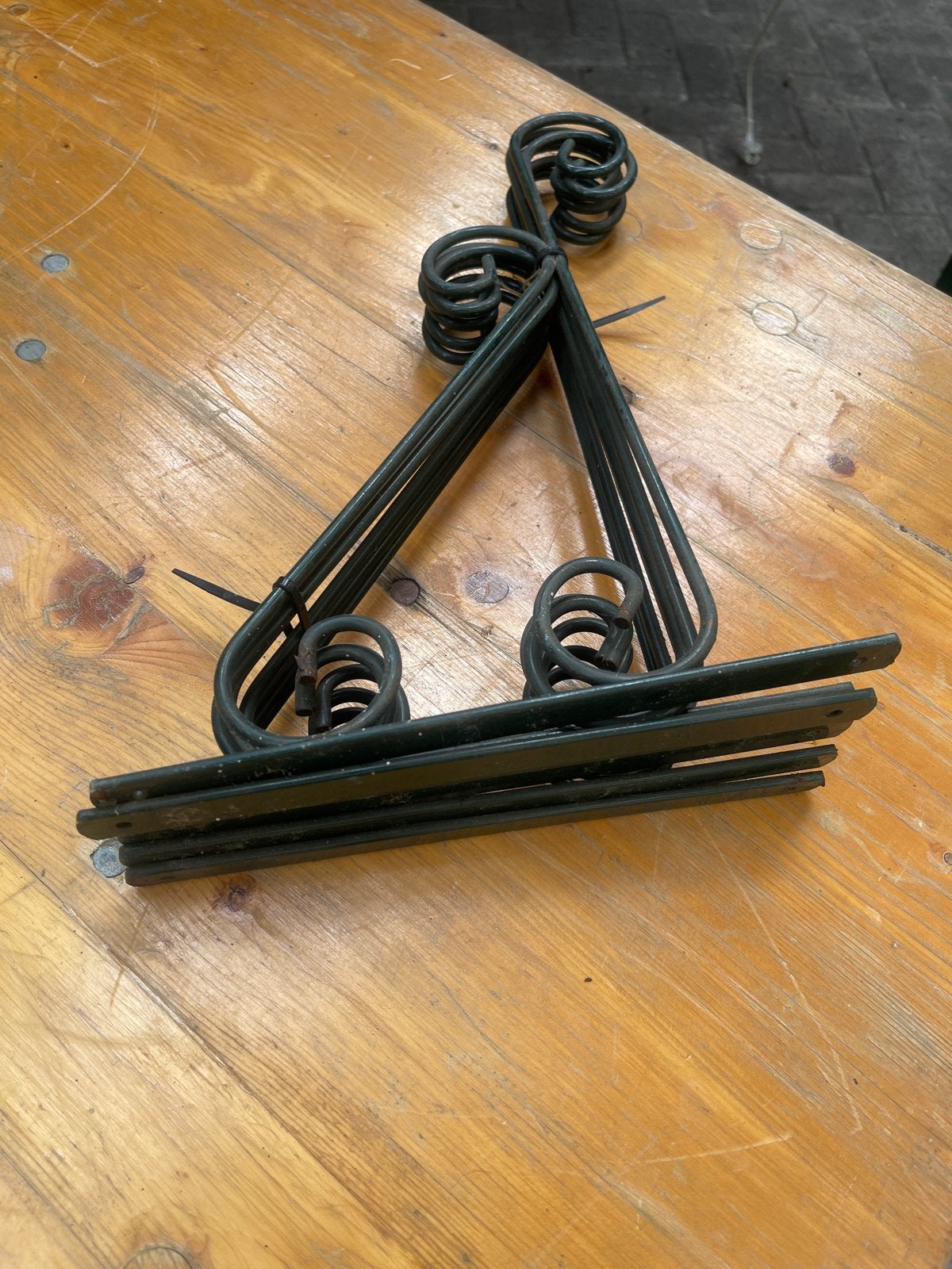 6 bloembak haken, Tuin en Terras, Gebruikt, Minder dan 30 cm, Balkon, Minder dan 60 cm