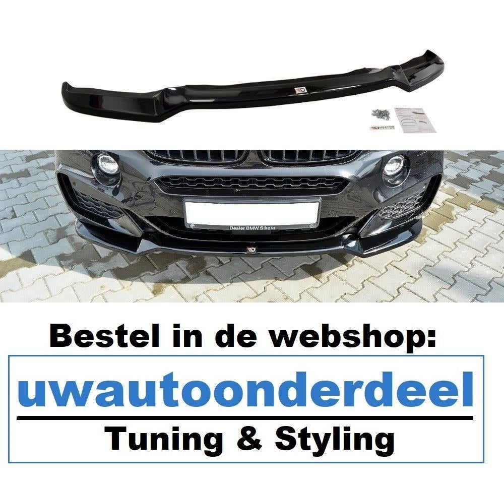 Spoiler Splitter Skirt Voor Bmw X6 F16 M Pakket Performance, Verzenden