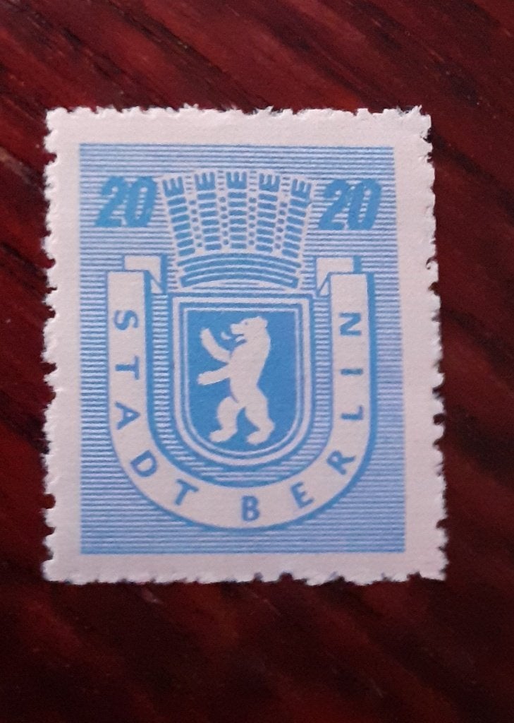 Russ. zone, mi 6B, pf, bieden vanaf € 2,50, Verzenden, Overige periodes, Postfris