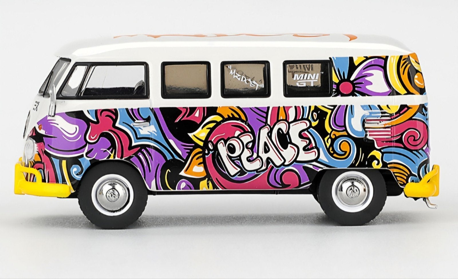 Mini Gt – 1967 Volkswagen T1 Micro Bus, Mizu design – 1191, Mymodelcar@outlook.com, Auto, Ophalen of Verzenden, Mini gt