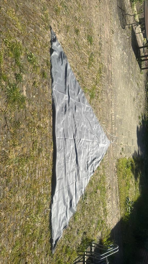 Tarp schaduwdoek ca. 3,30m, Ophalen of Verzenden, Zo goed als nieuw