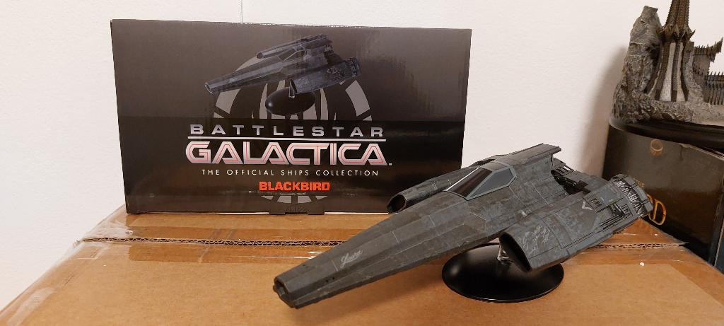Eaglemoss Battlestar Galactica Blackbird, Ophalen of Verzenden, Zo goed als nieuw, Tv, Beeldje, Replica of Model