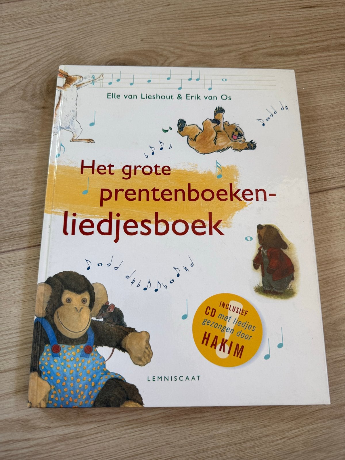 Het grote prentenboekenliedjesboek + CD Hakim, Ophalen, Zo goed als nieuw, Prentenboek