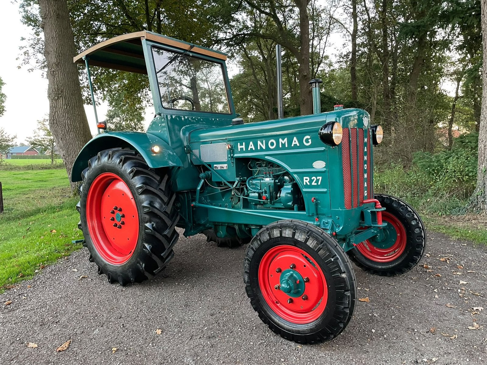 Hanomag R27 Oldtimer Tractor 1955 uniek!, Ophalen, Tot 2500, Oldtimer, Tot 80 Pk