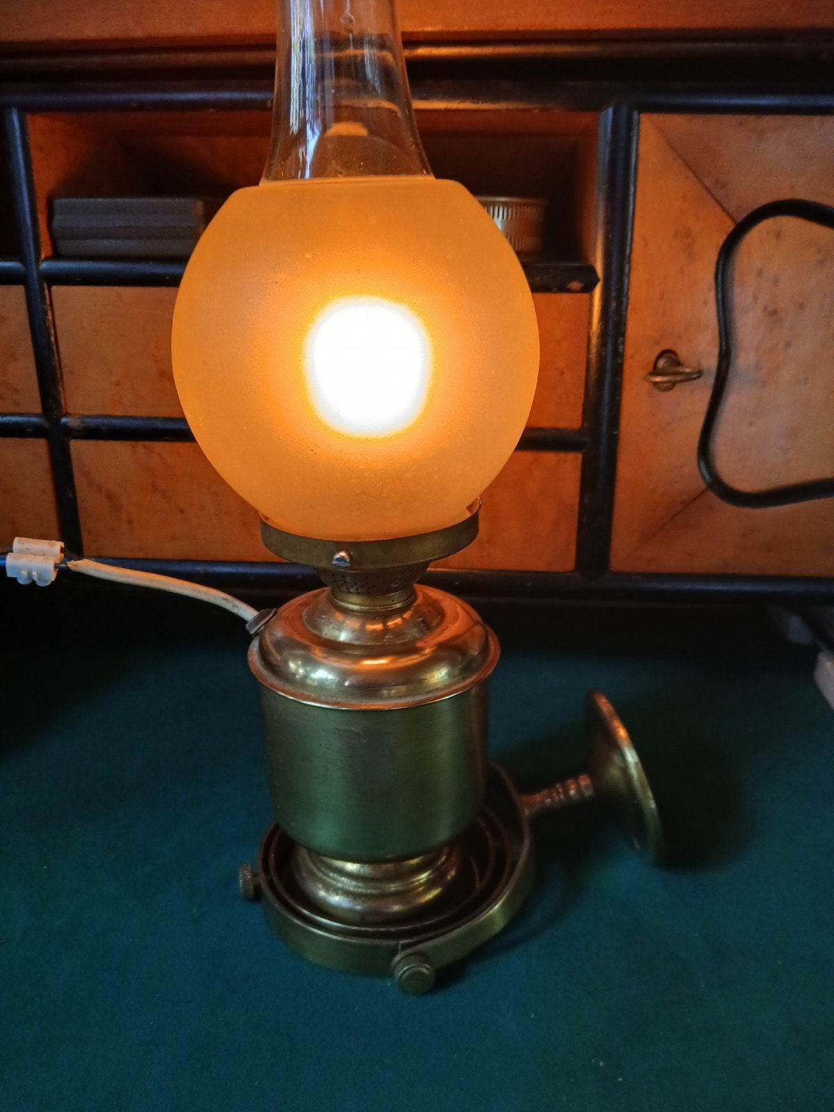 cardanische scheepslamp., Ophalen of Verzenden