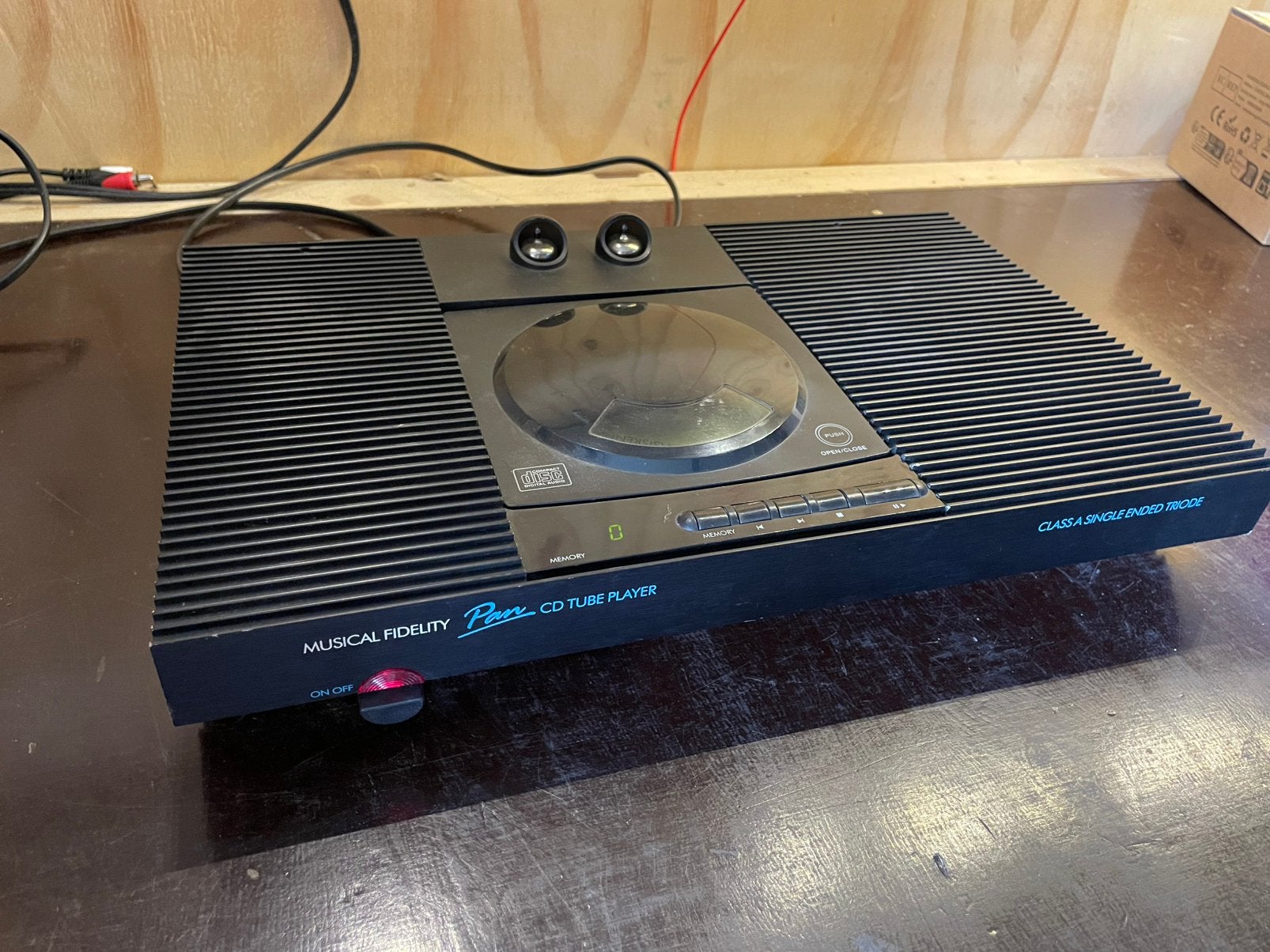 Musical Filelity high-end PAN tube cd speler defect, Audio, Tv en Foto, Cd-spelers, Ophalen of Verzenden, Zo goed als nieuw, Overige merken