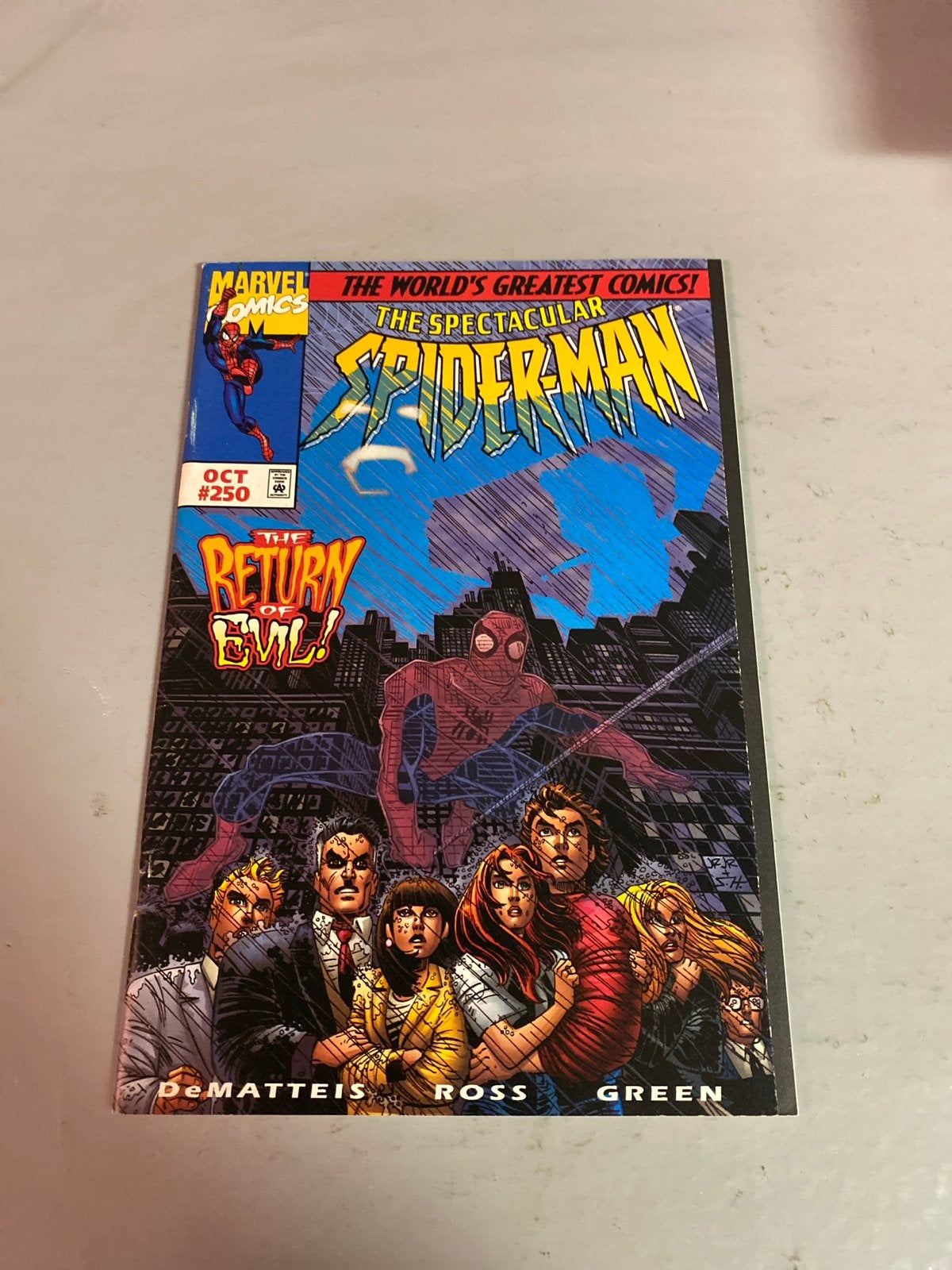 The Spectacular Spider-Man #250 - The Return of Evil!, Boeken, Eén comic, Ophalen of Verzenden, Zo goed als nieuw, Amerika
