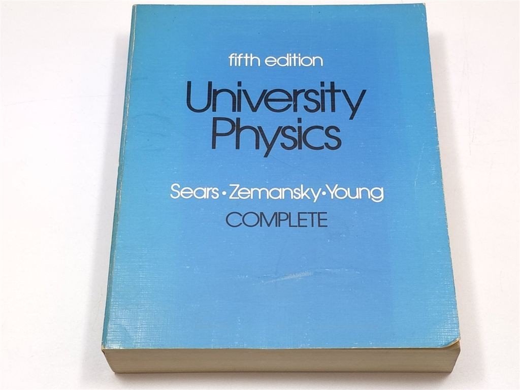 University Physics Complete 5th Ed — Sears Zemansky Young, Ophalen of Verzenden, Gelezen, Natuurwetenschap