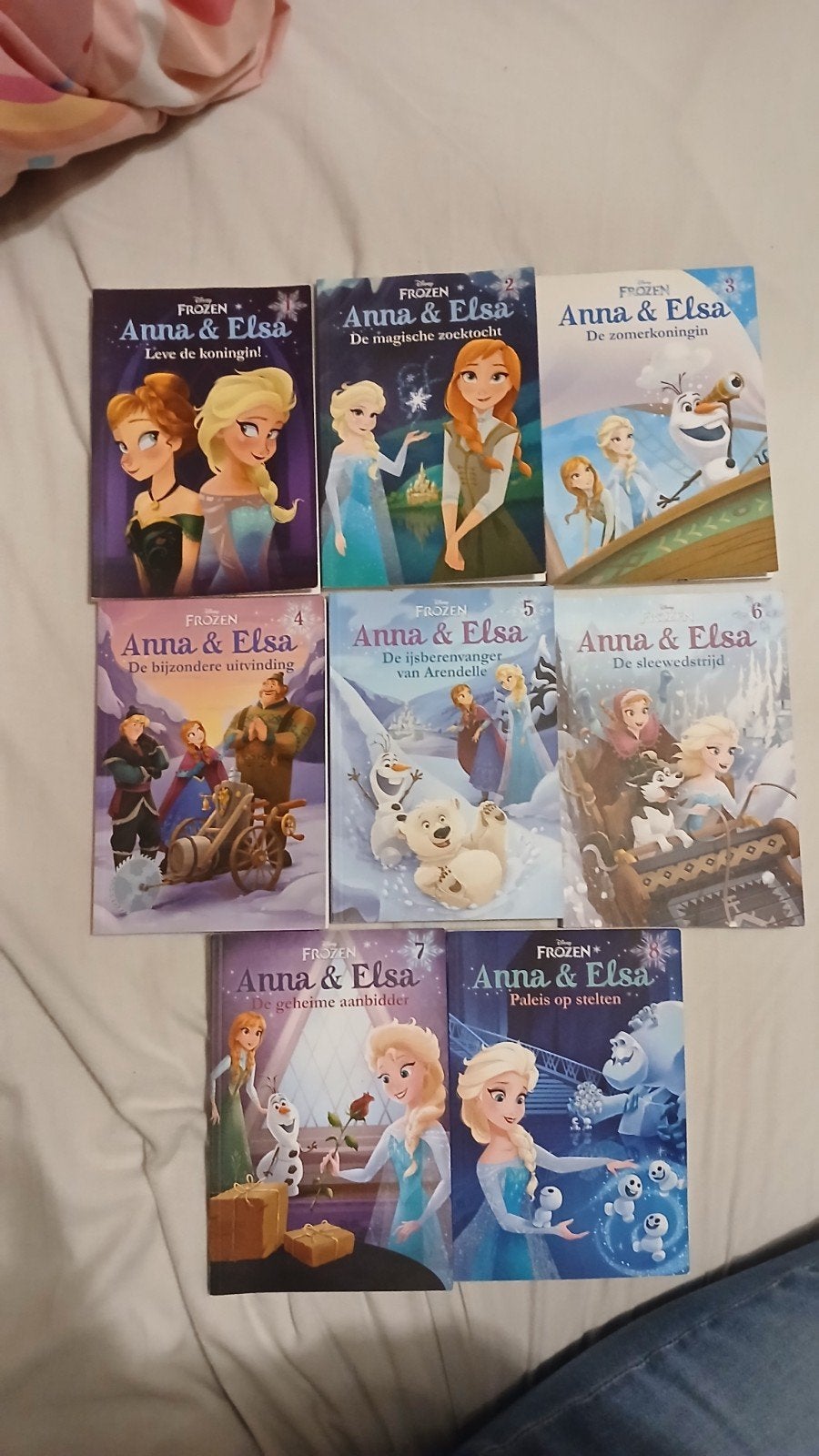 Disney Frozen Anna & Elsa Boekenreeks (8 delen), Boeken, Ophalen of Verzenden, Gelezen, Disney, Fictie algemeen