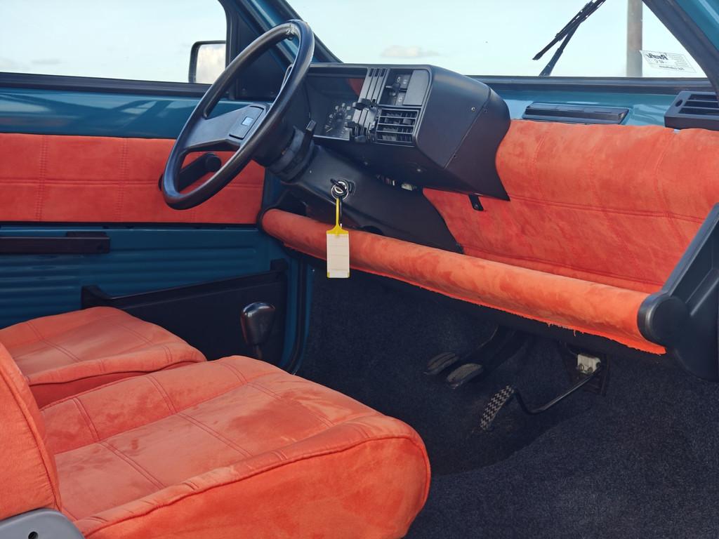 Fiat Panda 750 L | Unieke Klassieker in wording (bj 1991), Voorwielaandrijving, Blauw, Alcantara, Handgeschakeld