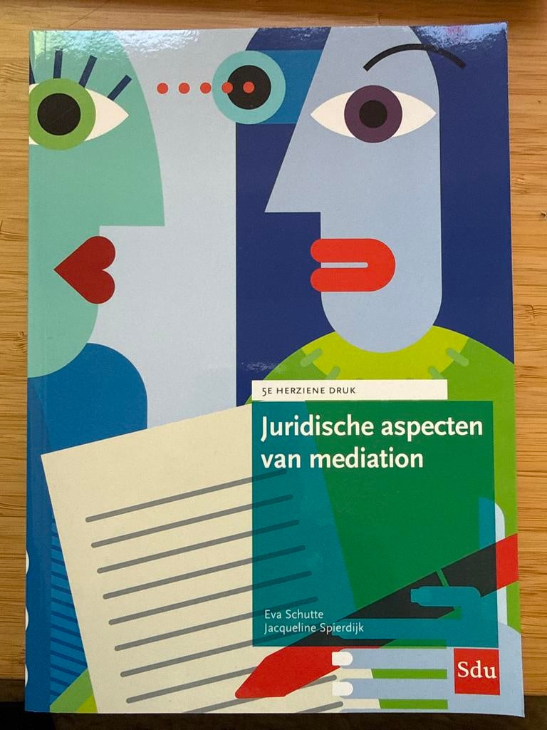 Juridische aspecten van mediation - Eva Schutte, Ophalen of Verzenden, Gamma, Nieuw, HBO