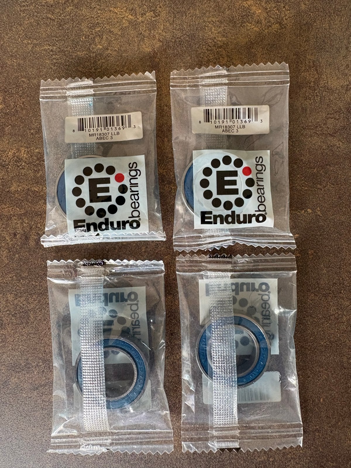 Enduro lagers 18307 ABEC 3 (4 stuks), Fietsen en Brommers, Mountainbike, Overige typen, Ophalen of Verzenden, Nieuw