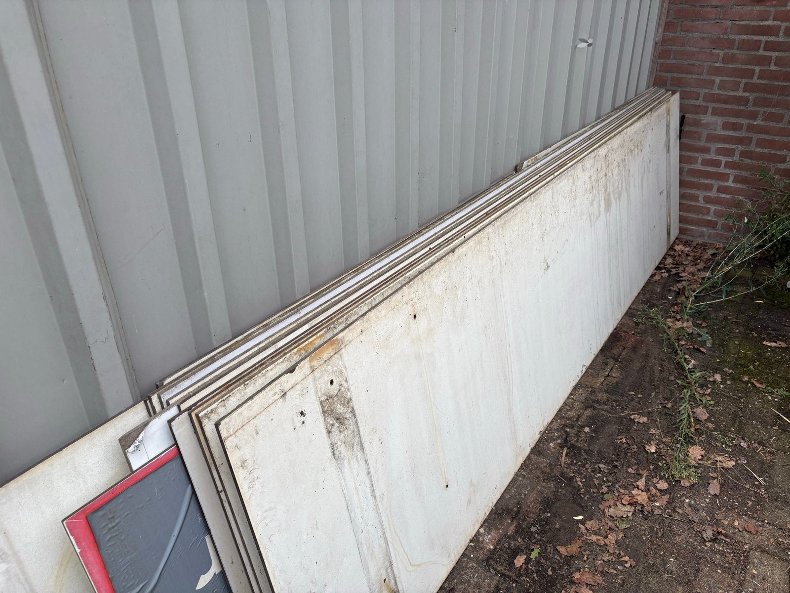 Trespa platen 75x300cm, Doe-het-zelf en Verbouw, Platen en Panelen, Ophalen, Gebruikt, HPL, Minder dan 20 mm