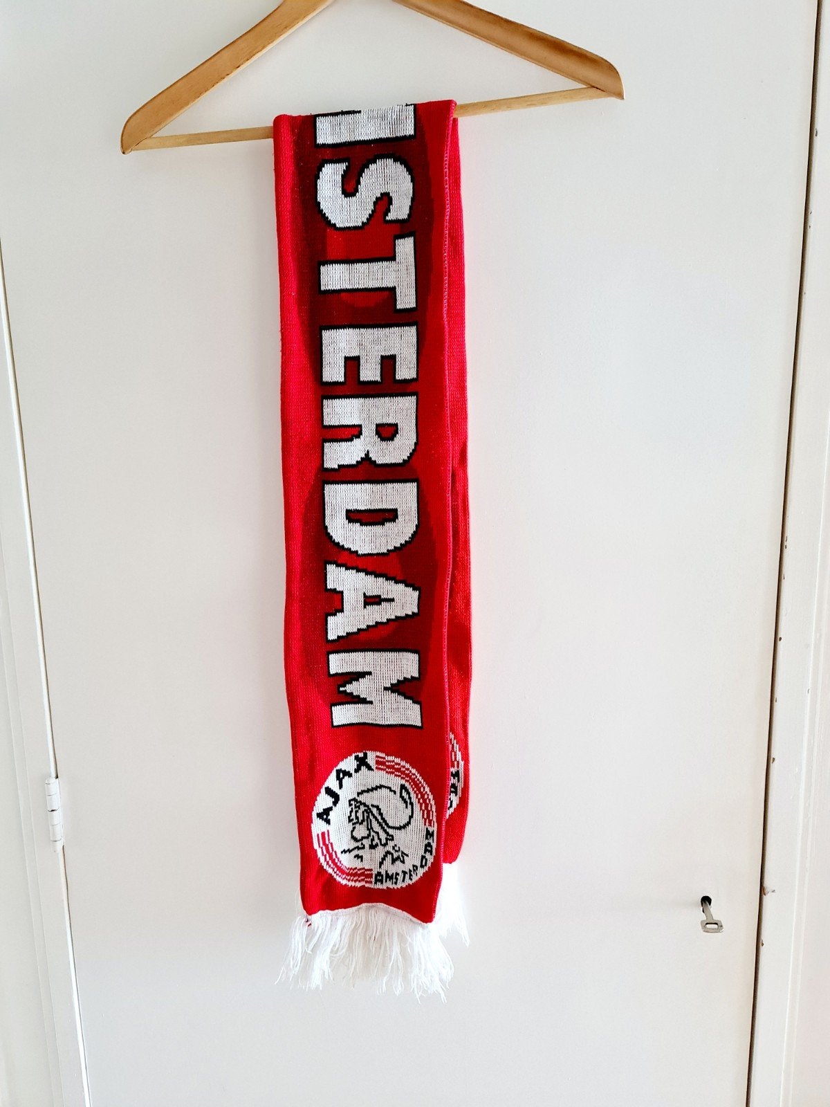 Ajax Amsterdam sjaal, Overige maten, Ophalen of Verzenden, Zo goed als nieuw, Ajax