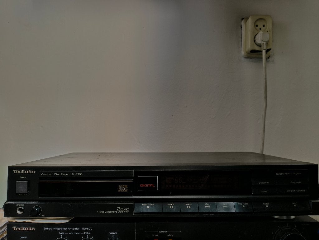 Technics cd speler SL-P200, Ophalen, Gebruikt, Technics