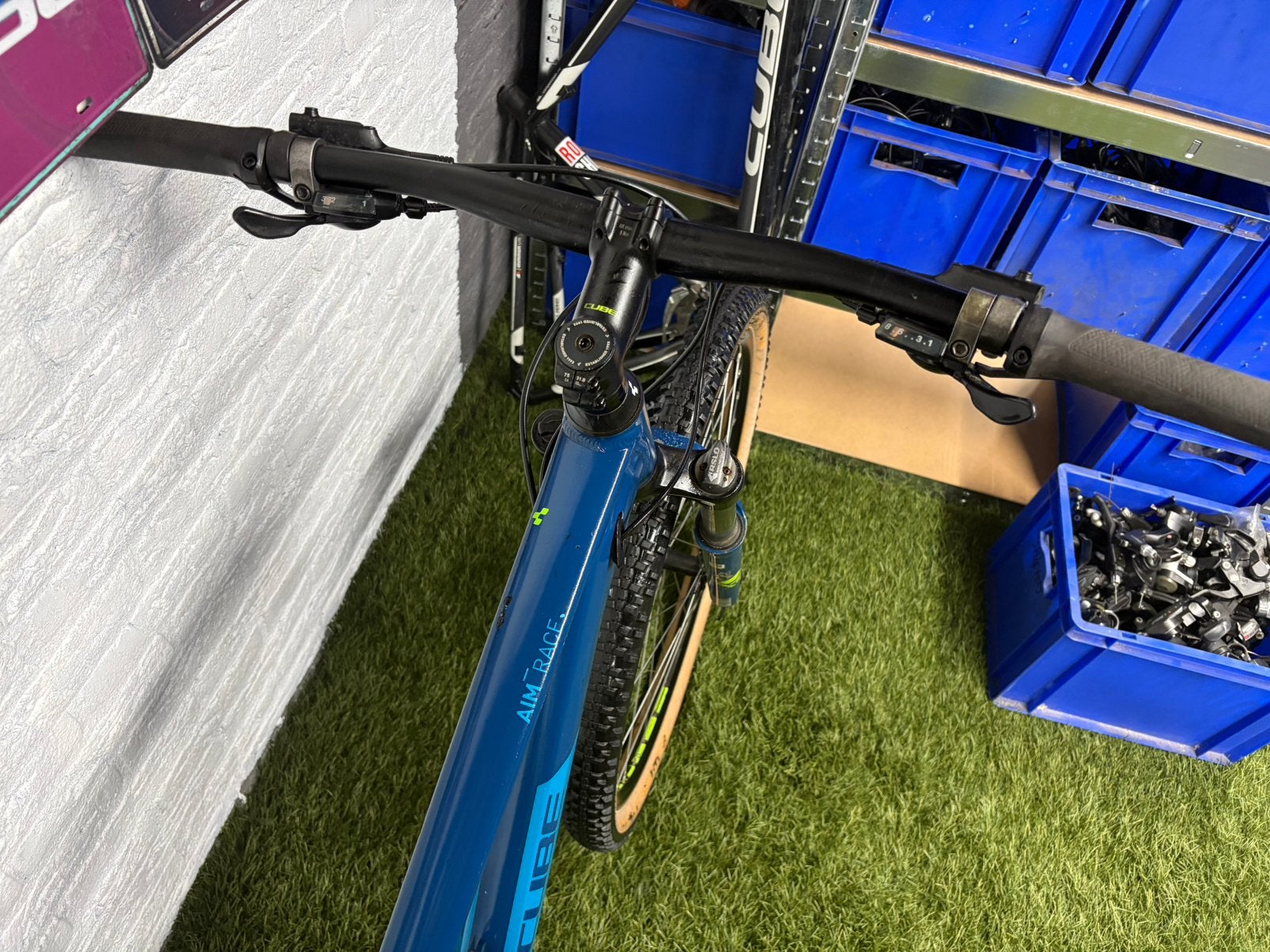 Foto 6 van Cube Aim Race 27,5 inch mountainbike frame S 27,5 cube S”