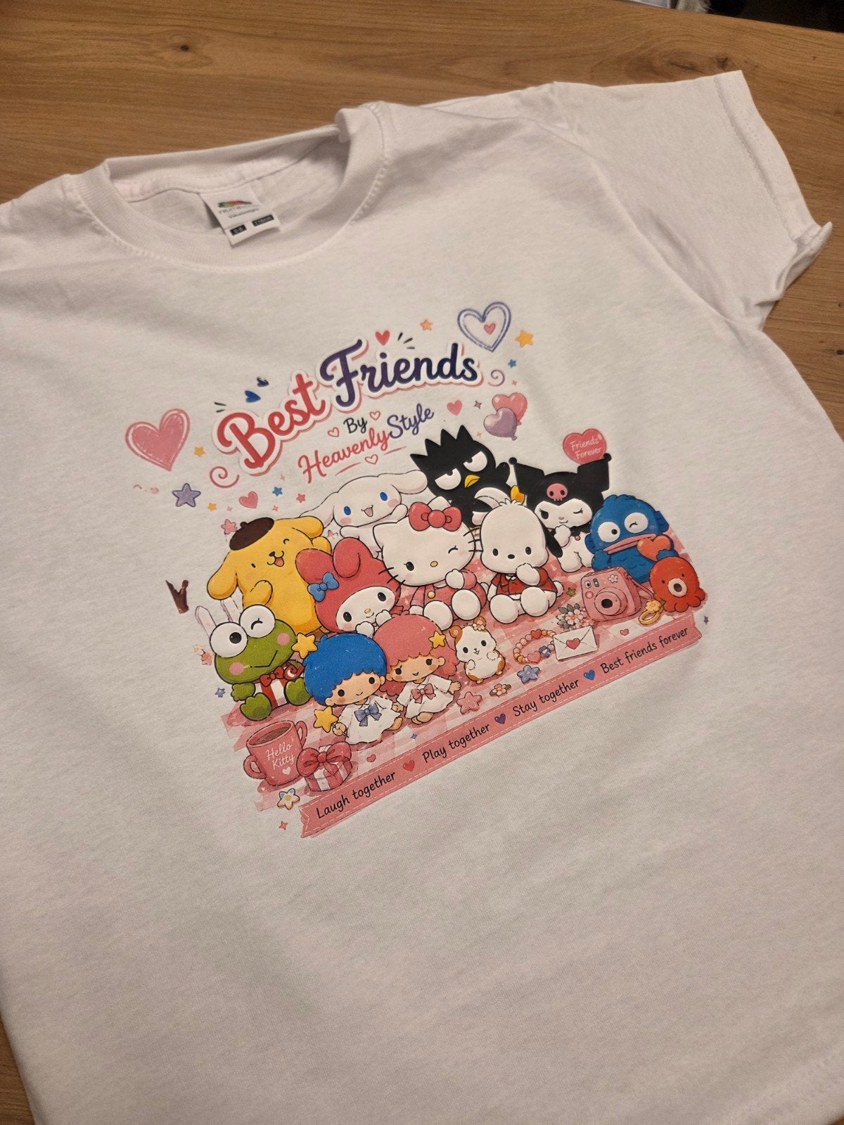 Leuke Best Friends T-shirts (diverse kleuren en maten), Verzenden, Zo goed als nieuw, Maat 34 (XS) of kleiner, Korte mouw