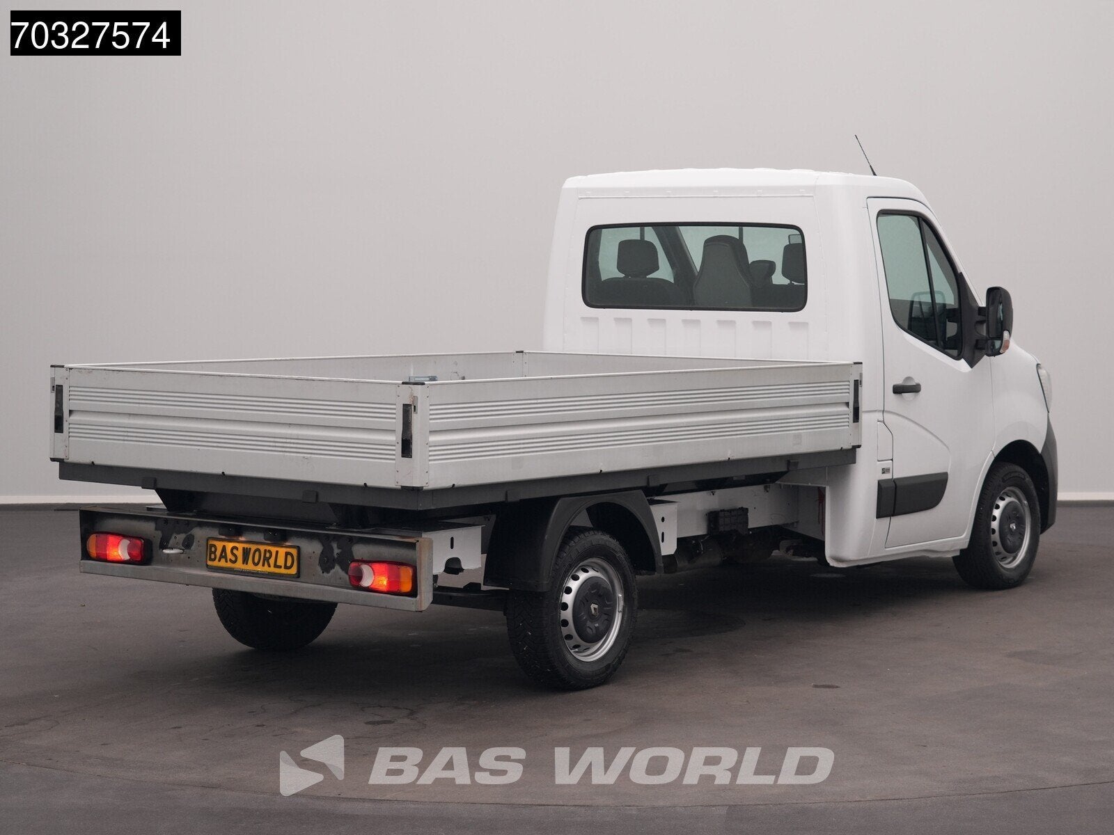 Renault Master 135PK Open Laadbak LED Airco Cruise Euro6 Pri, Gebruikt, Euro 6, 4 cilinders, Wit