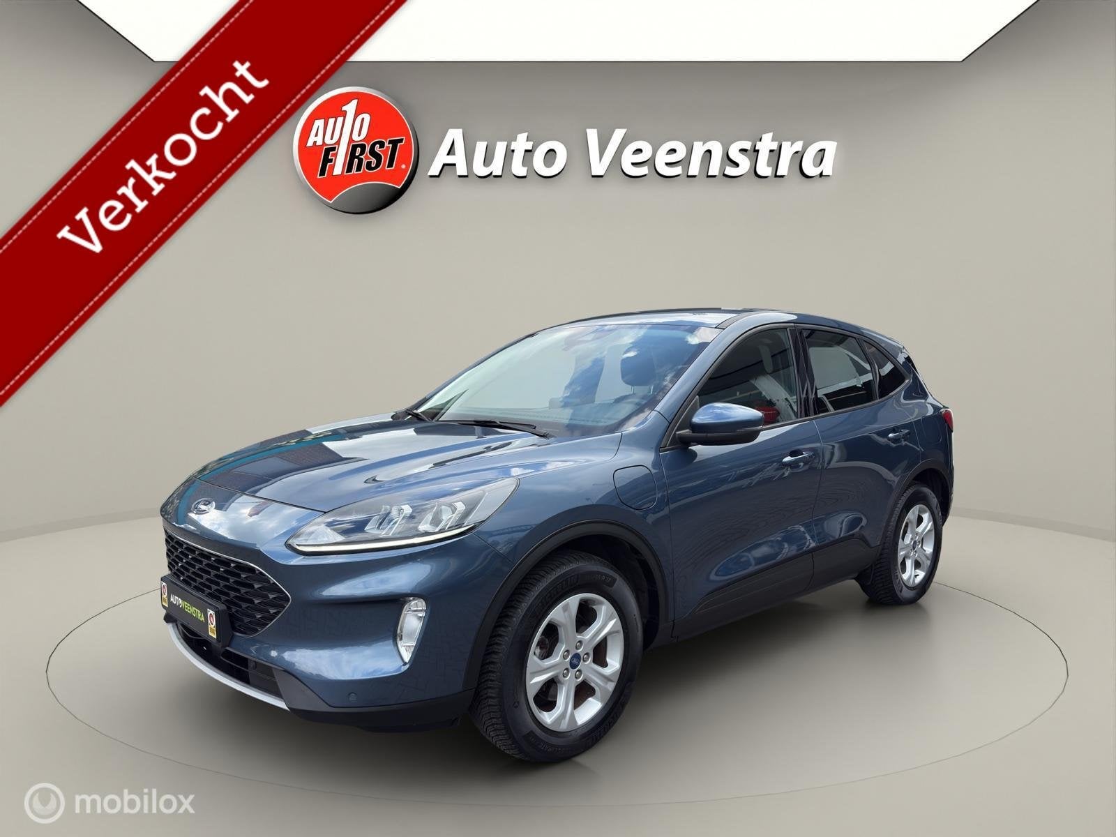 Ford Kuga 2.5 PHEV Titanium|STOEL/STUUR.VERW|CARPLAY|PDC, Stof, Gebruikt, Zwart, 4 cilinders