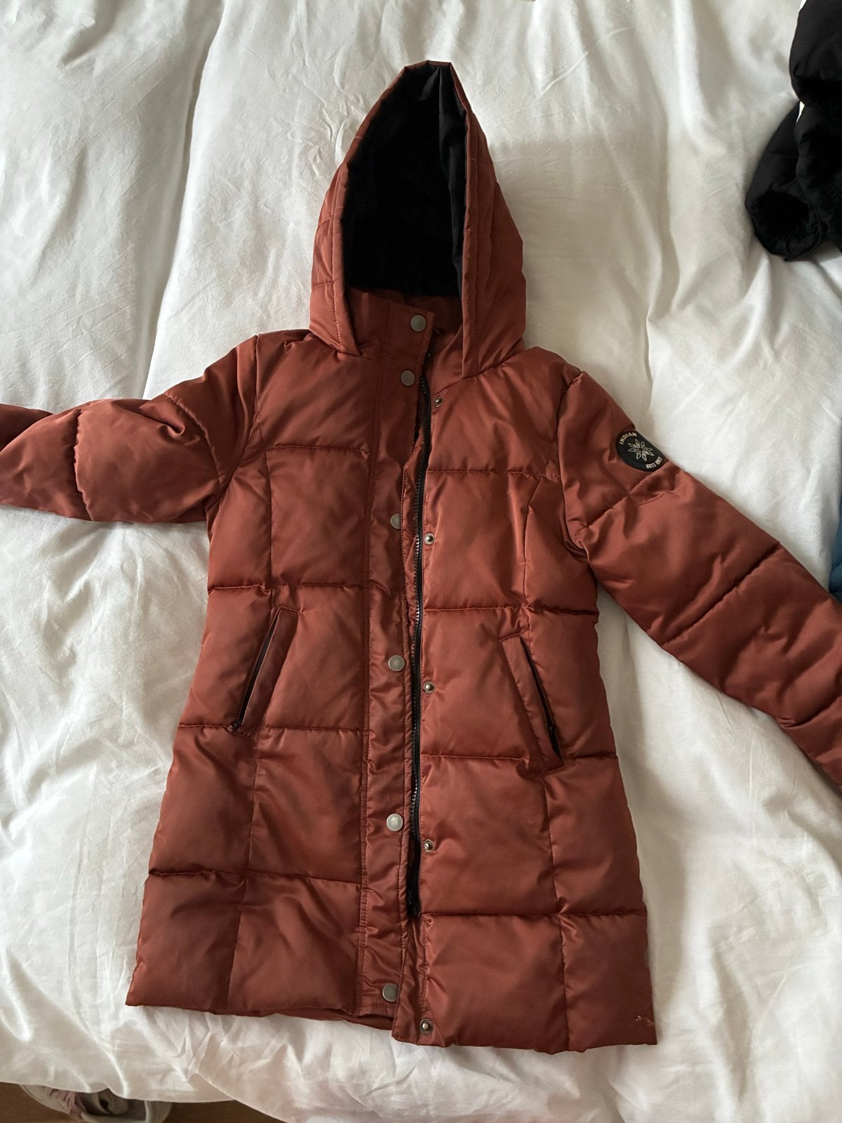 Indian Bluejeans winterjas maat 128, Kleding | Dames, Ophalen, Gedragen, Maat 34 (XS) of kleiner, Bruin