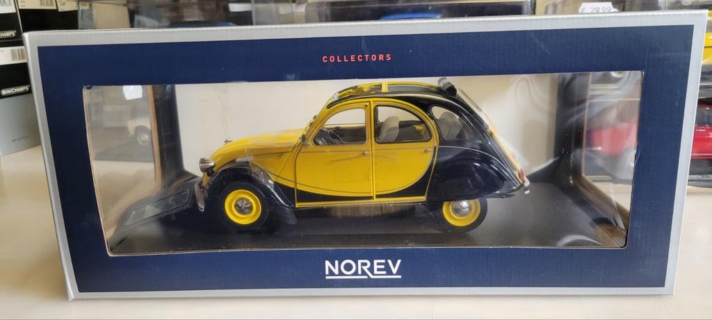 Norev Citroën 2CV Charleston 1982, Ophalen of Verzenden, Zo goed als nieuw, Auto, Norev