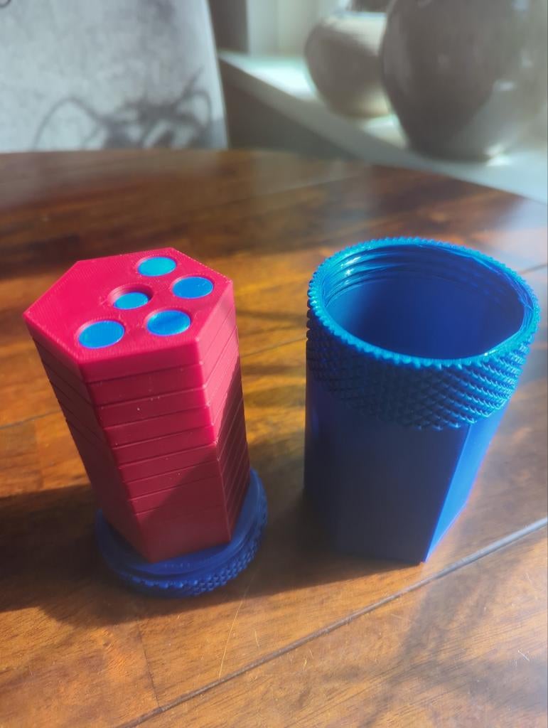 Hexa Dowel Puzzel Breinbreker - Eindeloos Speelplezier, Ophalen of Verzenden
