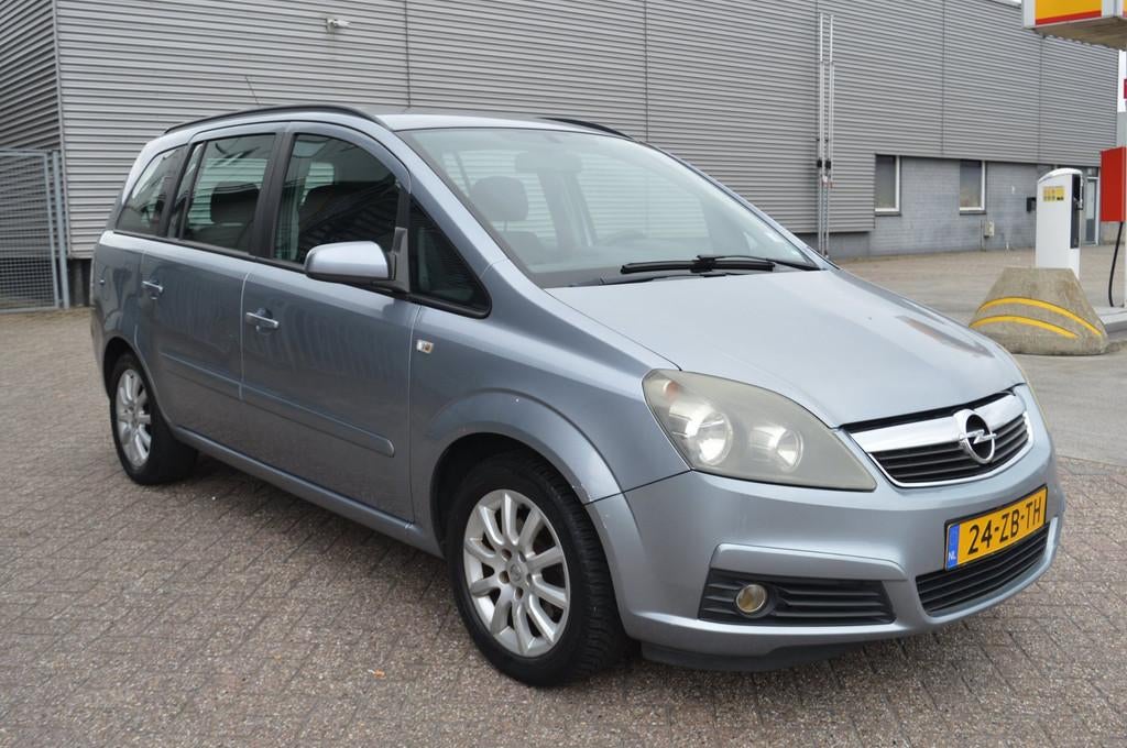 Opel Zafira 1.8 Temptation bj07 airco elec pak 7 persoons, Gebruikt, 4 cilinders, Origineel Nederlands, Startonderbreker