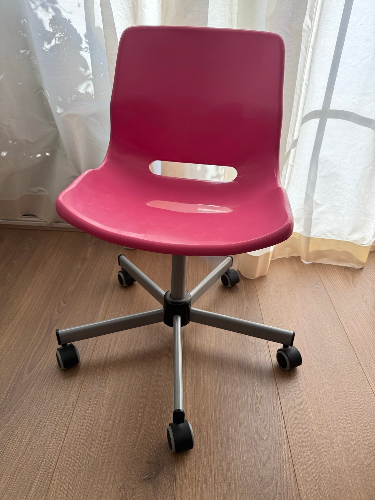 IKEA Snille Bureaustoel Roze - Zo goed als nieuw, Ophalen, Zo goed als nieuw, Roze, Bureaustoel