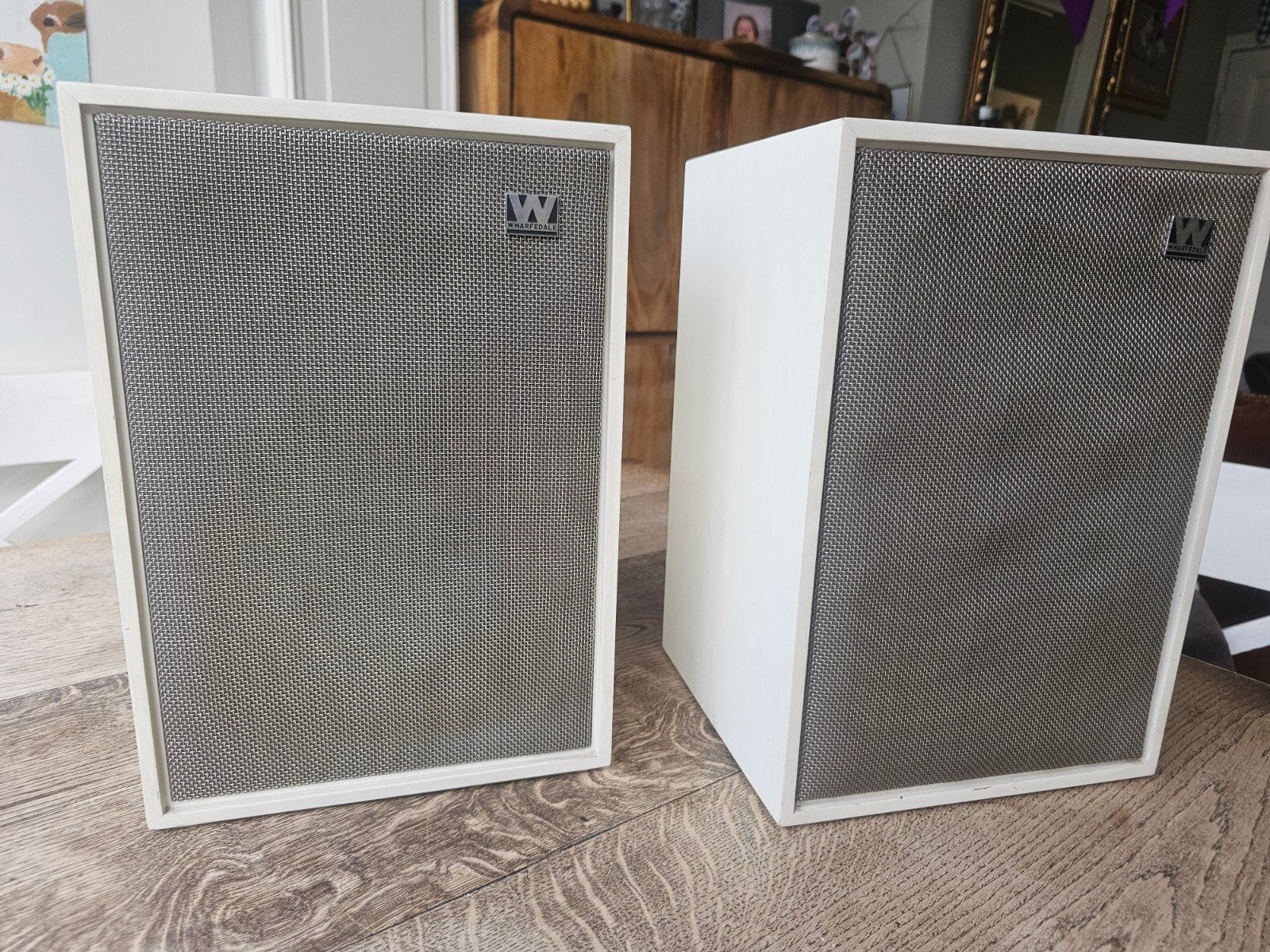 Wharfedale Denton 2 Boekenplank Luidsprekers, Gebruikt, Wharfedale, Ophalen of Verzenden, Minder dan 60 watt