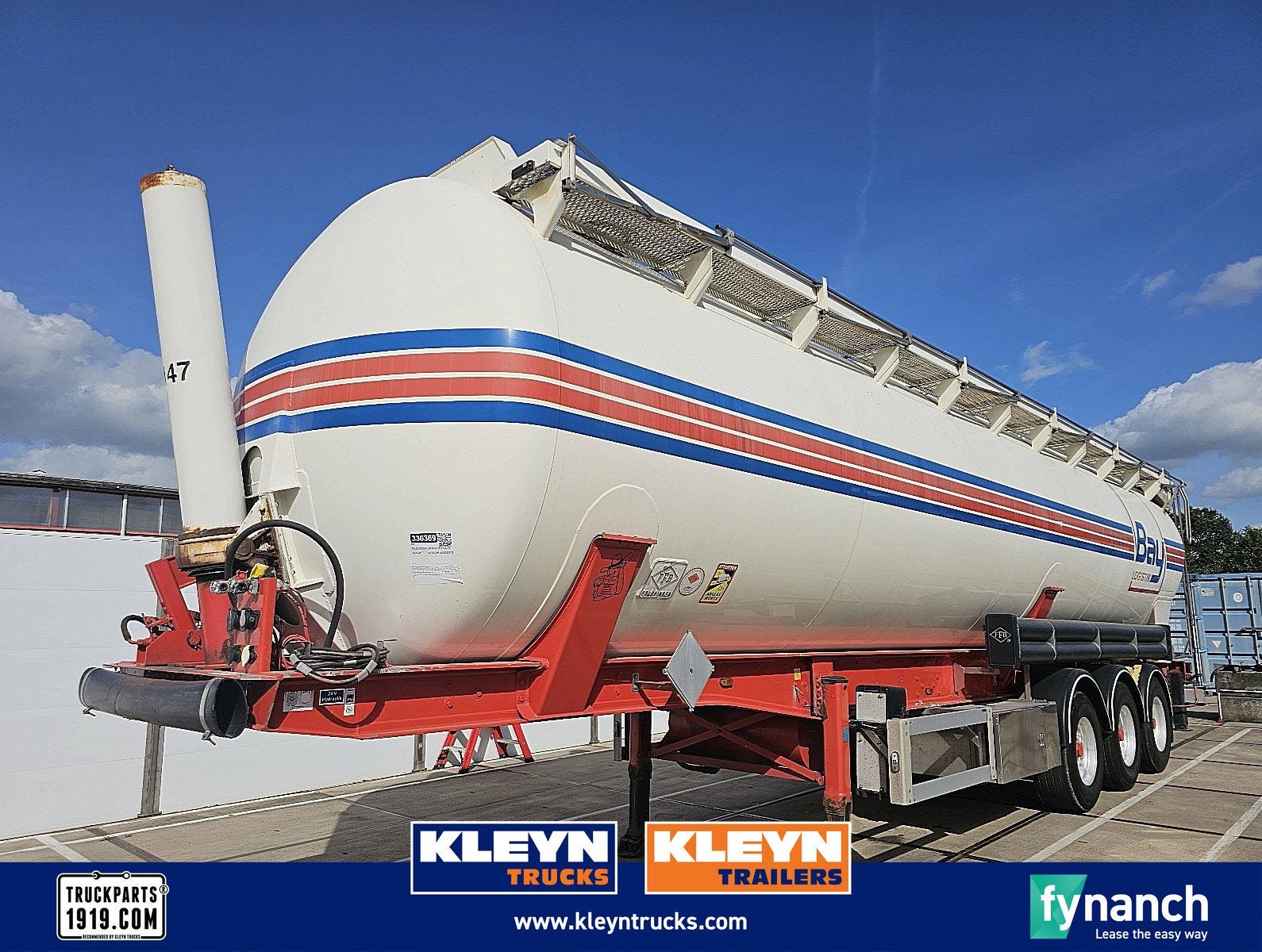 FELDBINDER KIP 60.3 GGVS/ADR, Auto's, Overige kleuren, Bedrijf, ABS, Aanhangers en Opleggers