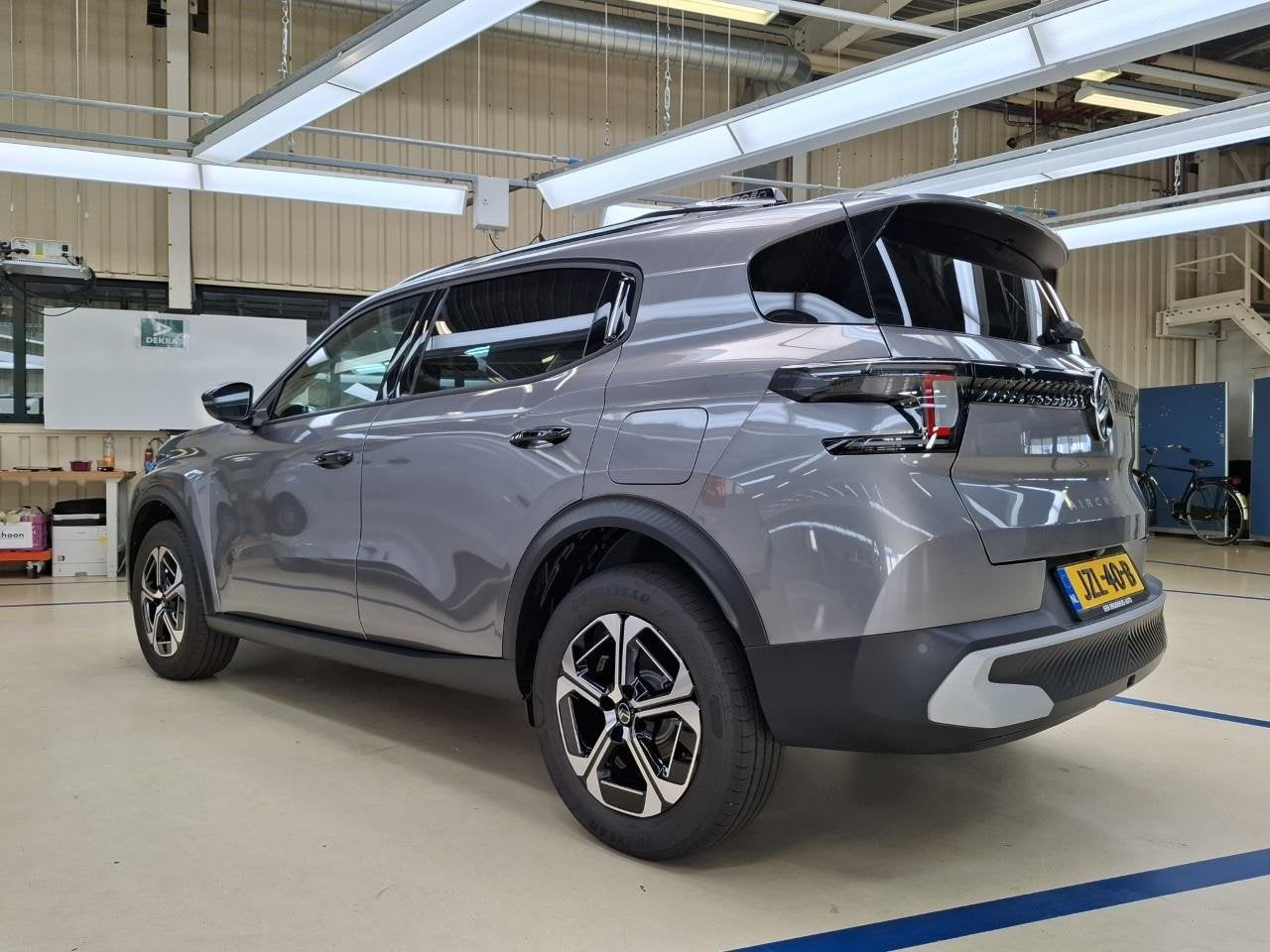 Citroën Ë-C3 Aircross Max 113pk Extended Range 54 kWh, Auto's, Dealer onderhouden, Stof, Gebruikt, Zwart