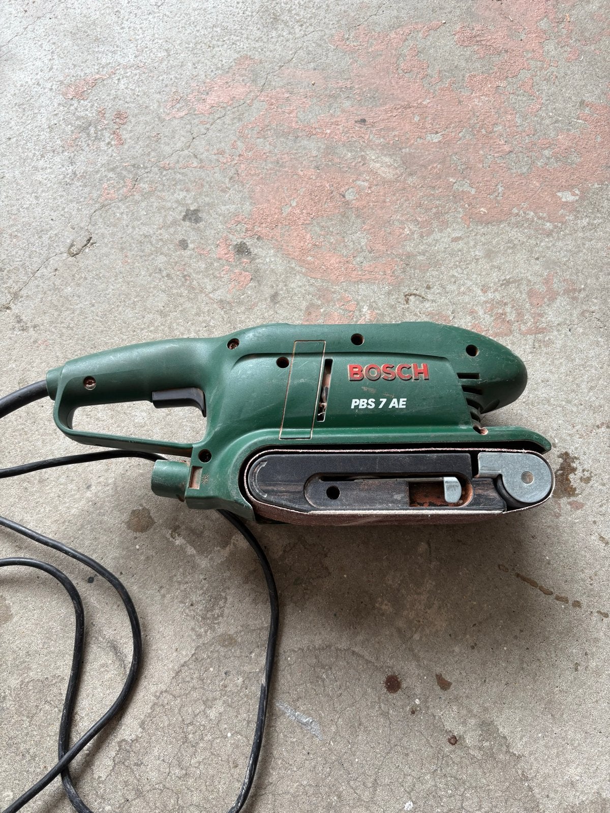 Bosch PBS 7 AE Bandschuurmachine - Krachtig en Betrouwbaar, Doe-het-zelf en Verbouw, Gereedschap | Schuurmachines, Ophalen of Verzenden