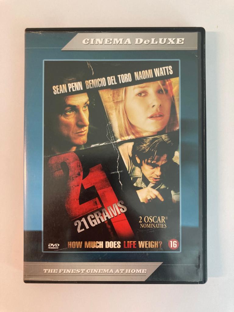 21 Grams, 2003 / DVD / Cinema DeLuxe versie, Vanaf 16 jaar, Ophalen of Verzenden, Zo goed als nieuw
