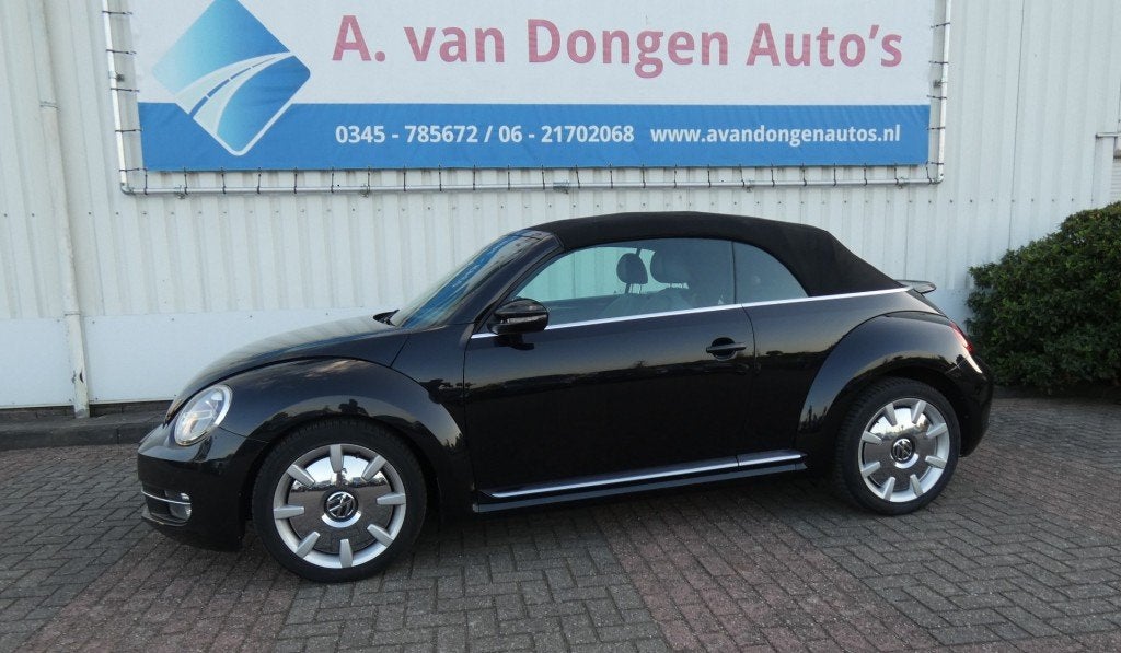 Volkswagen BEETLE Cabriolet 1.2 TSI DESIGN Automaat,Leer,Nav, Automaat, Euro 5, Gebruikt, Beetle (Kever)