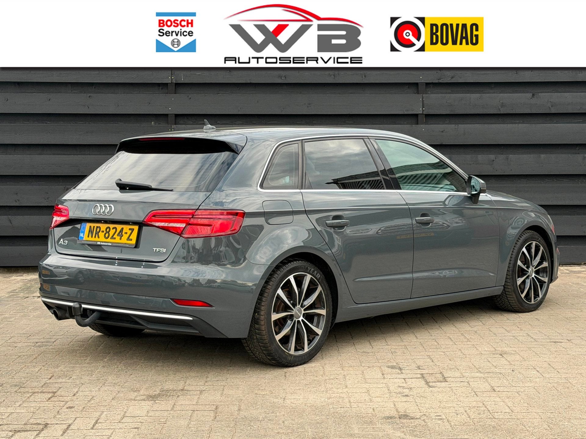 Audi A3 Sportback 1.0 TFSI Sport I LED I Cruise I Navi I Car, Startonderbreker, Stof, Gebruikt, 116 pk