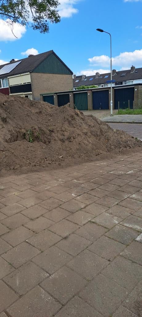 Gratis: ca. 30m3 schone grond, snel afhalen!, Ophalen