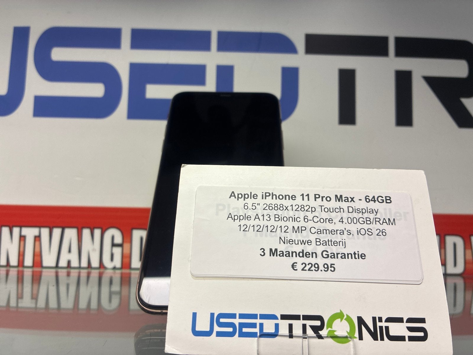 Apple iPhone 11 Pro Max 64GB - Zo goed als nieuw, Telecommunicatie, Mobiele telefoons | Apple iPhone, IPhone 11 Pro Max, Refurbished