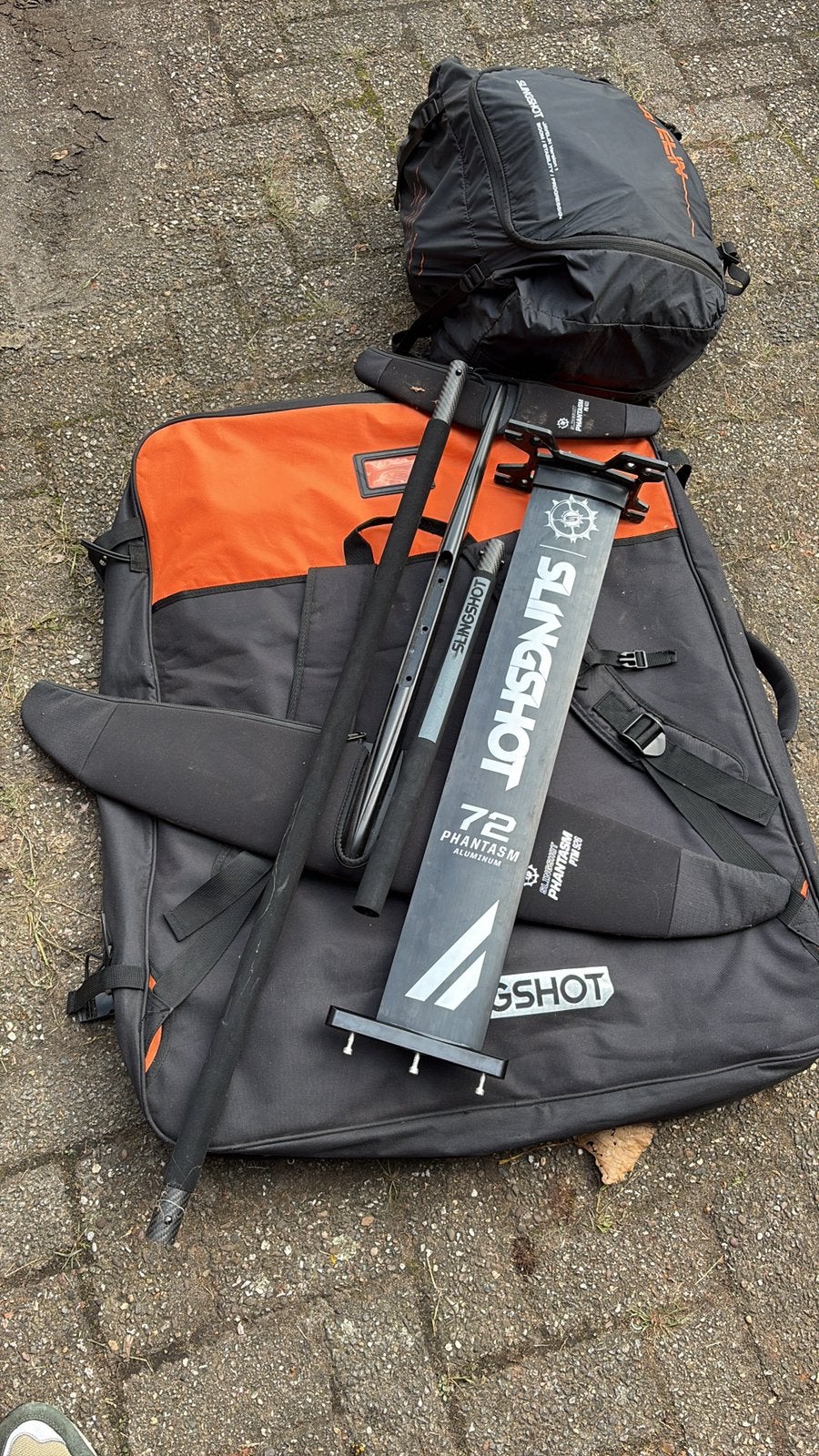 Wing set Slingshot, Ophalen, Zo goed als nieuw, Wingsurf-hydrofoil