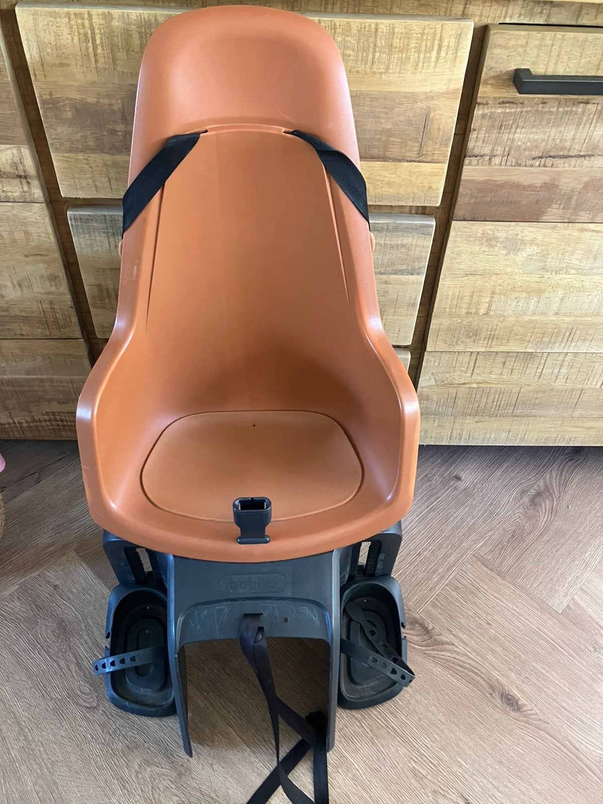 Bobike ONE Maxi Fietsstoeltje – Achterzitje (chocoladebruin), Ophalen, Achterzitje, Bo Bike, Gebruikt