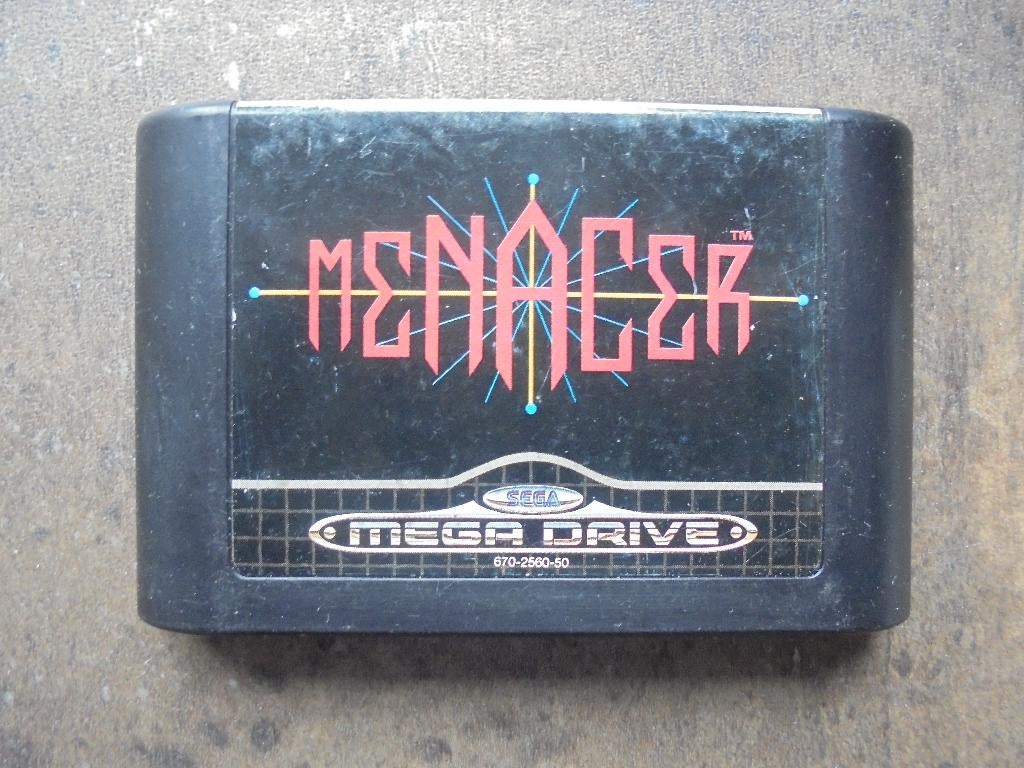 Menacer 6 Game voor Sega Mega Drive (zie foto's), Spelcomputers en Games, Avontuur en Actie, Gebruikt, 1 speler, Ophalen of Verzenden