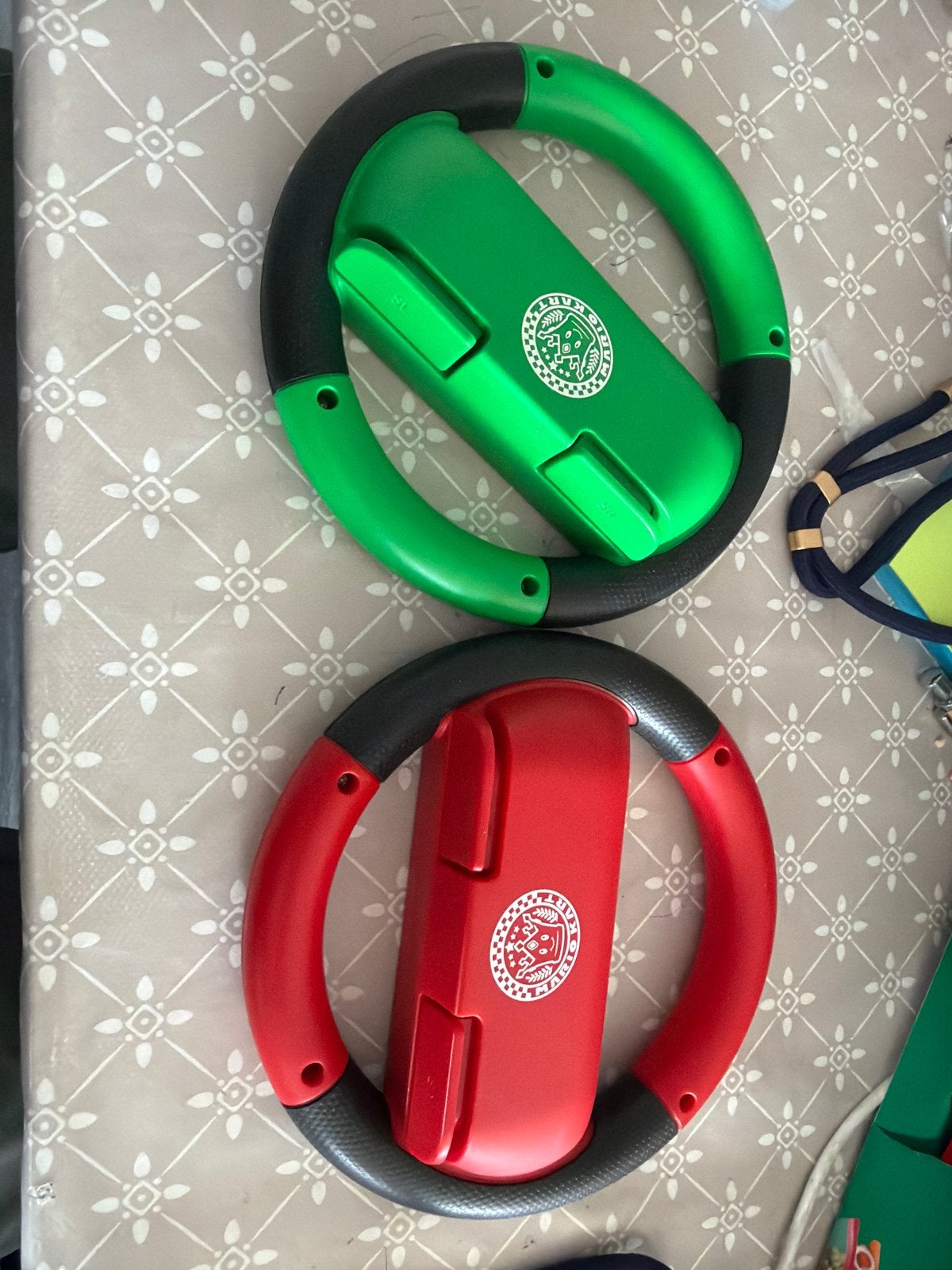 Nintendo Switch stuurwielen (Mario & Luigi), Ophalen of Verzenden, Gebruikt, Zonder controller, Switch Original